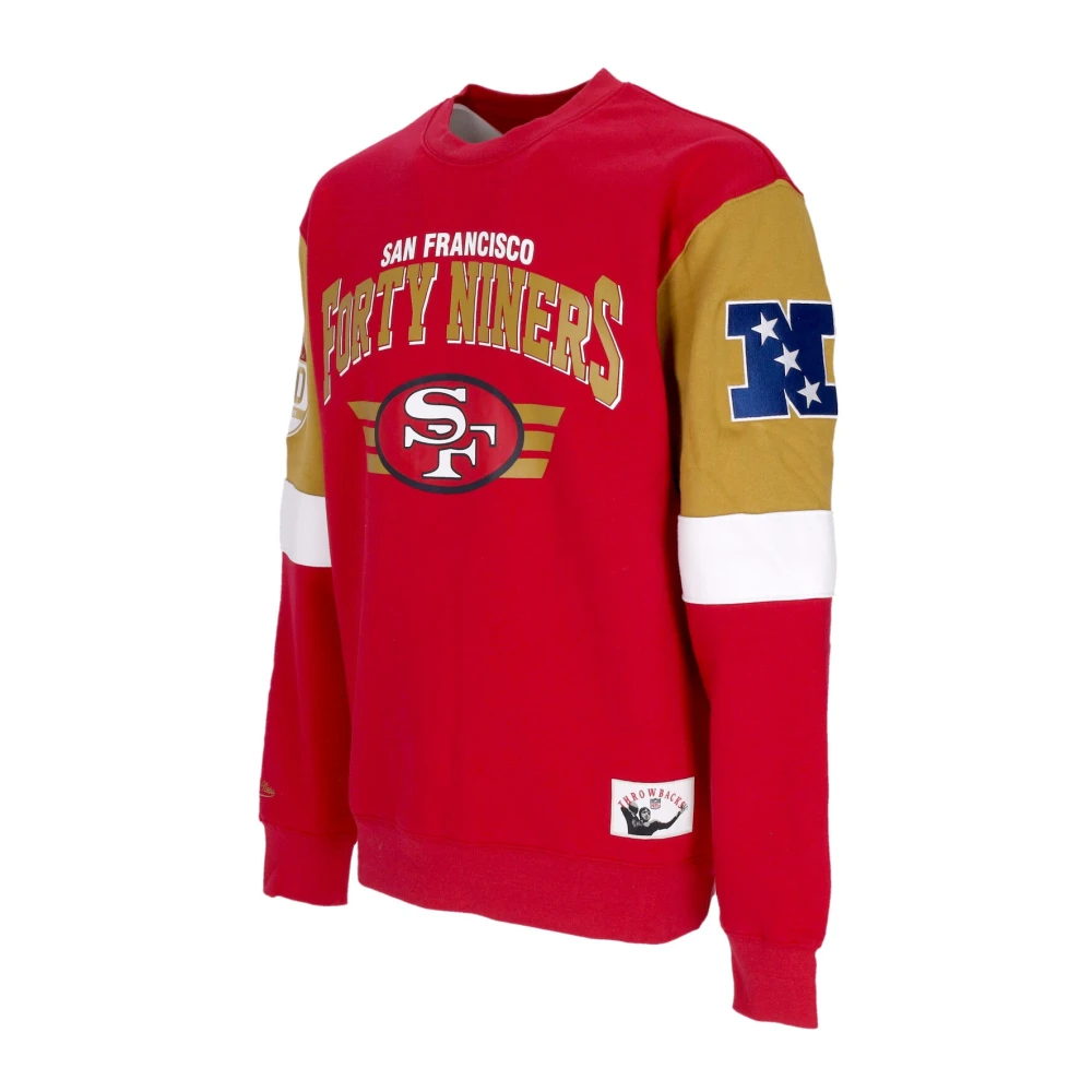 Mitchell & Ness NFL Teamkleuren Crewneck Sweater Multicolor Heren
