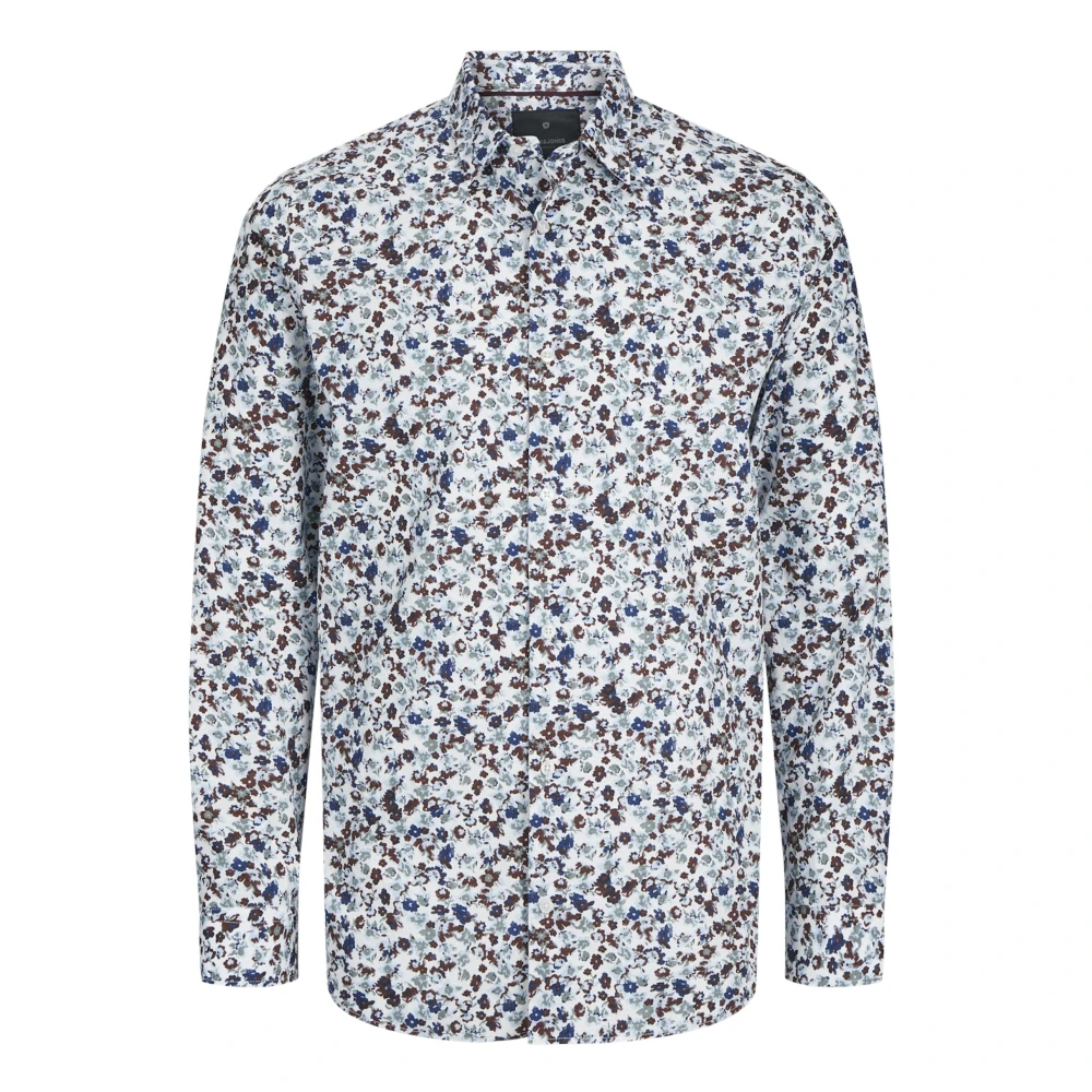 jack & jones Leeds Overhemd Lange Mouwen Blue Heren