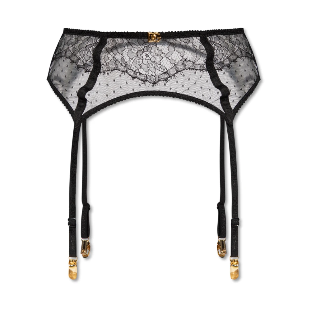 Dolce & Gabbana Spets strumpebandshållare Black, Dam
