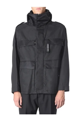 Hooded Logo Windbreaker