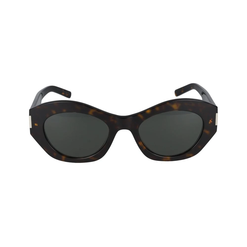 Saint Laurent Women's Brown Havana Grey Sunglasses Sl 639 002 - Sunglasses - 52 Mm - Accessories
