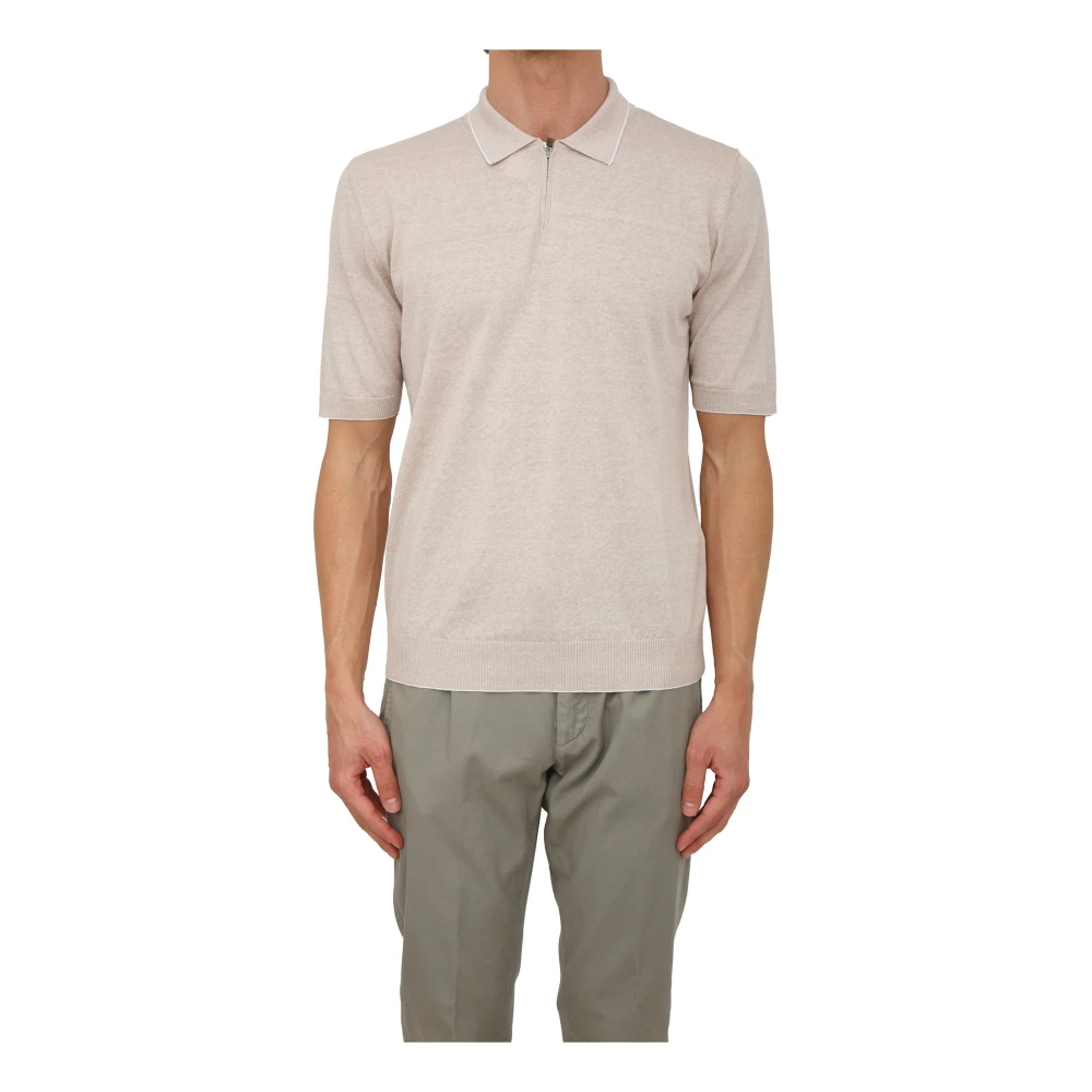 Eleventy Uomo Beige Maglie, 2XL, New,