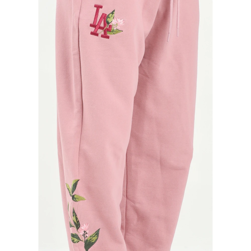 new era Bloemen MLB Sportieve Broek Pink Dames