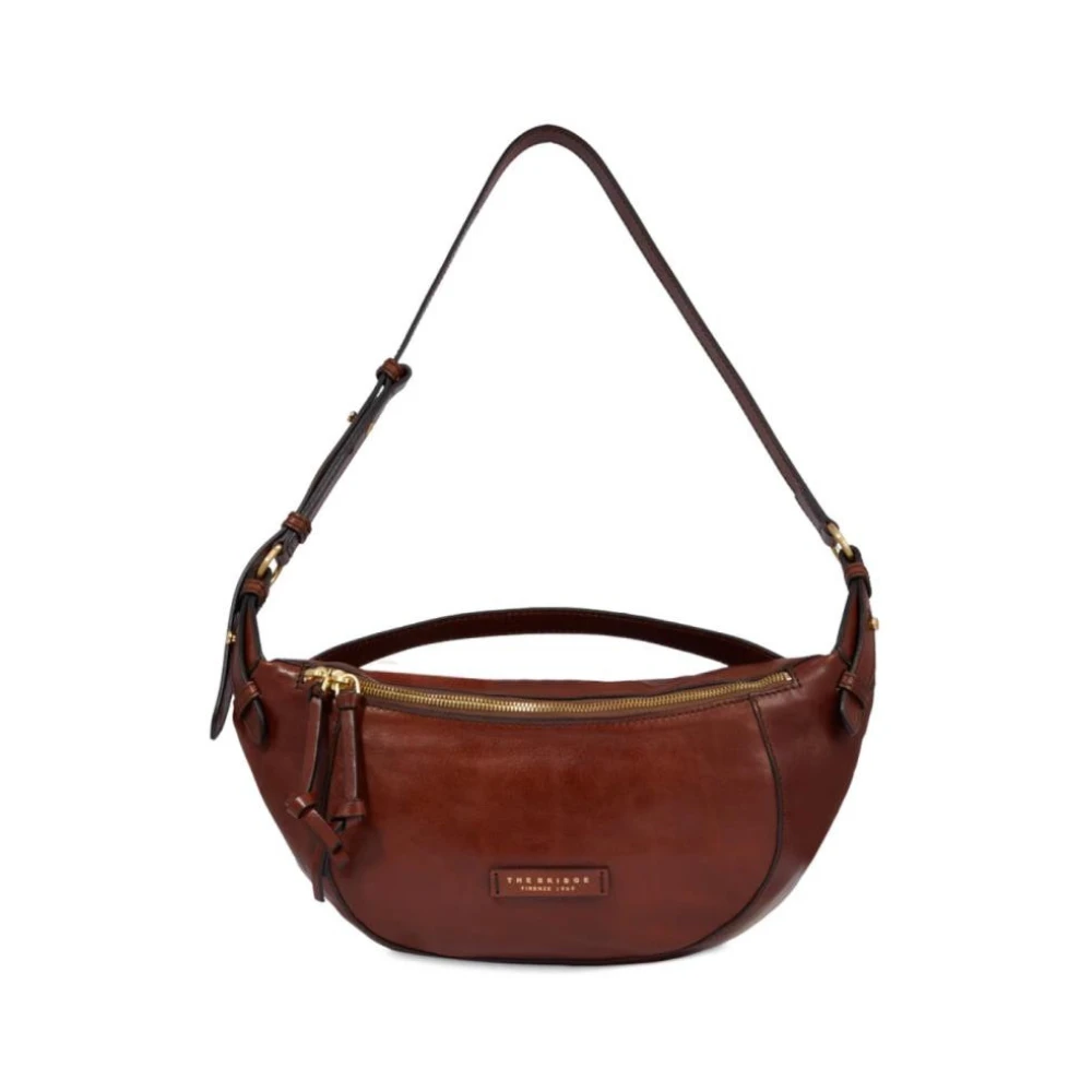 The Bridge Vrouw Bruin Story Crossbody Bag