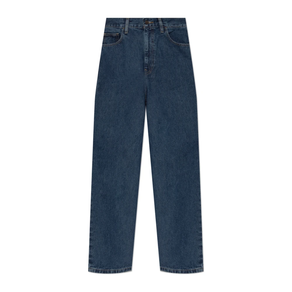 Carhartt Wip Women's Blue Brandon Pant - Loose Fit Jeans - Xs - Jeans