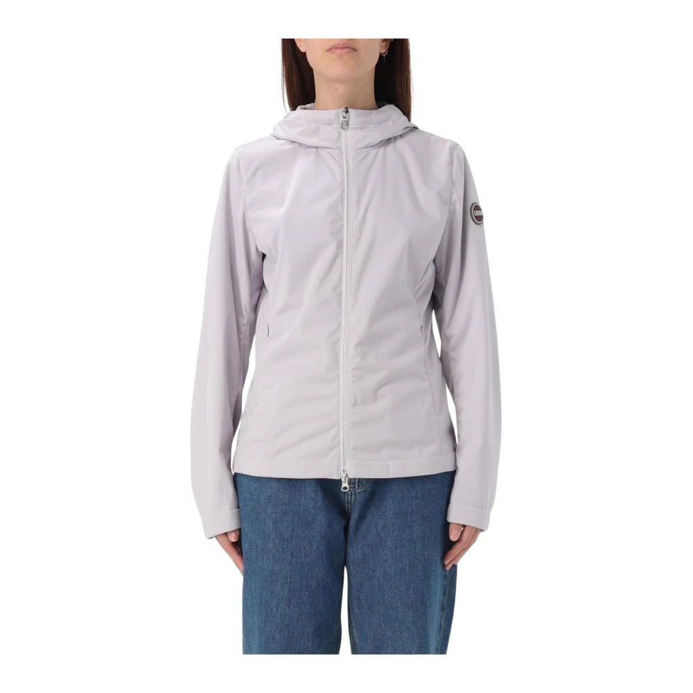 Colmar Women's Gray Hooded Lightweight Jacket