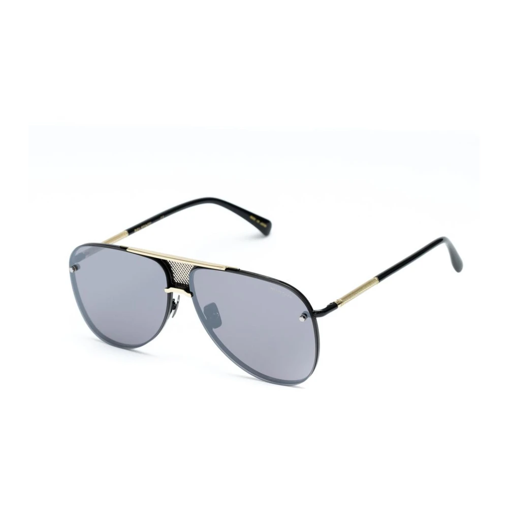 Belstaff Men's Black Handmade Titanium Sunglasses With High-Grade Acetate