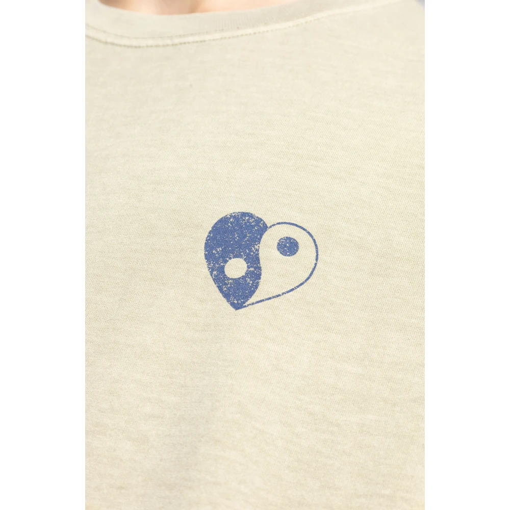 Samsøe T-shirt Sapoetry Green Heren