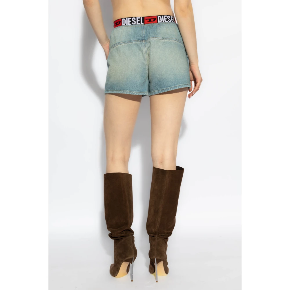 Diesel Denim shorts De-Skep-S Blue Dames