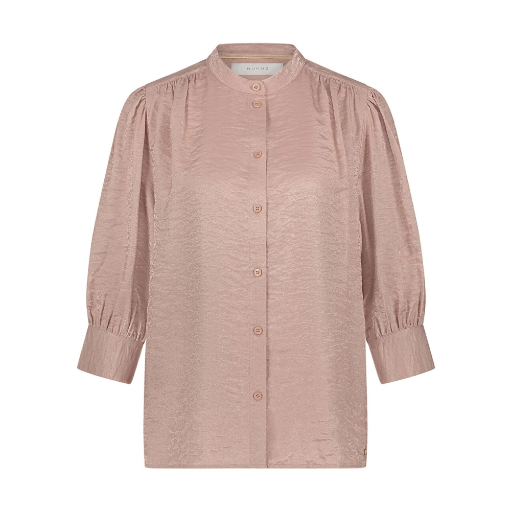 Nukus Eloise Blouse lange mouw Pink Dames