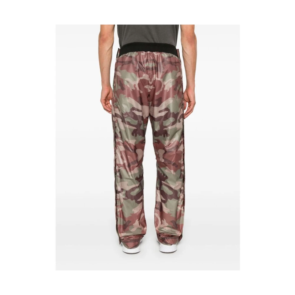 Gallery Dept. Camouflage Elastische Taille Straight Leg Broek Multicolor Heren