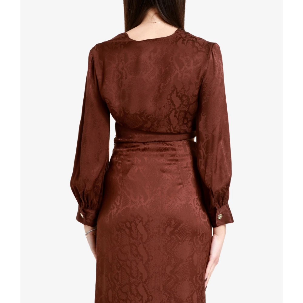 Simona Corsellini Blouses Brown Dames