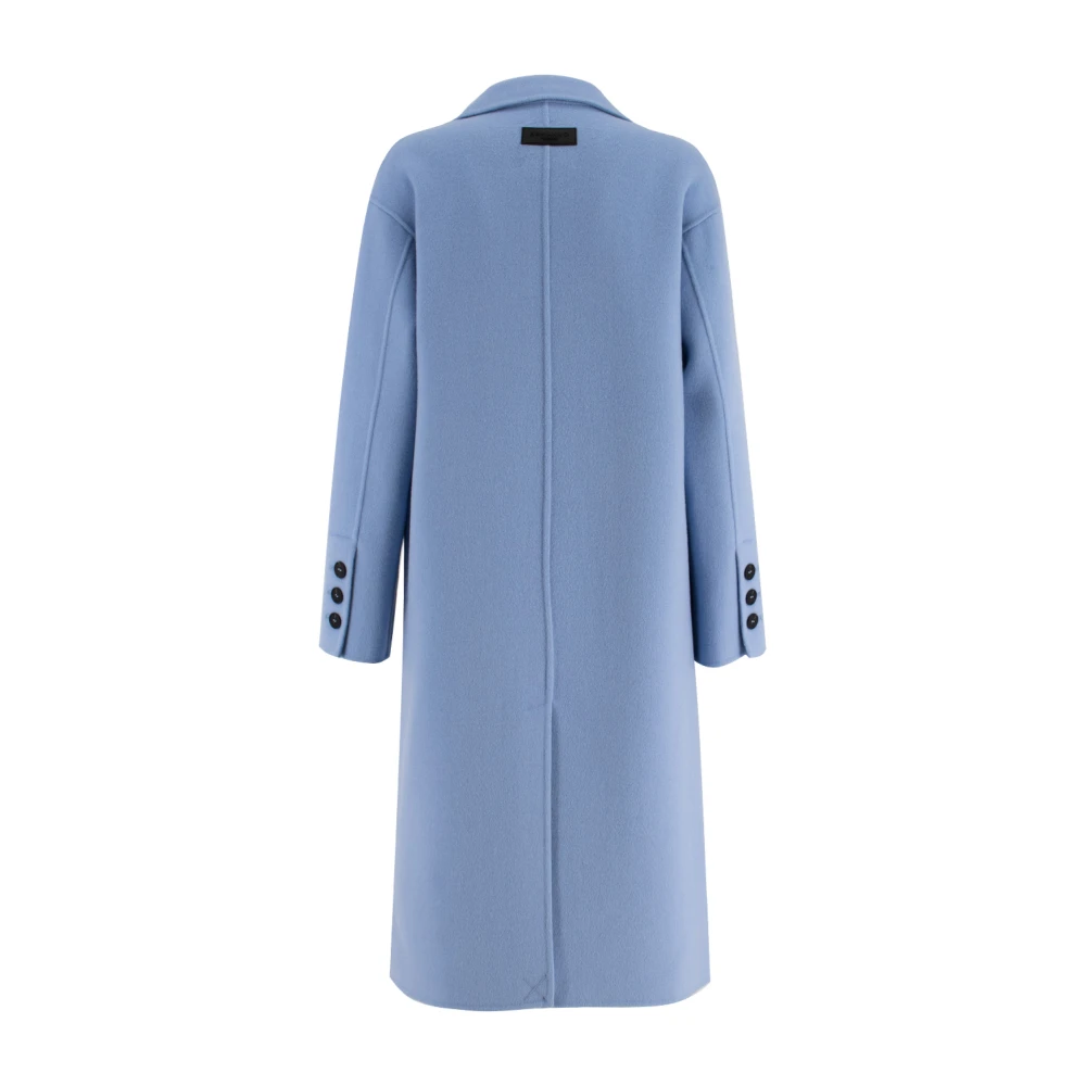 Ermanno Scervino Klassieke Double-Breasted Jas Blue Dames