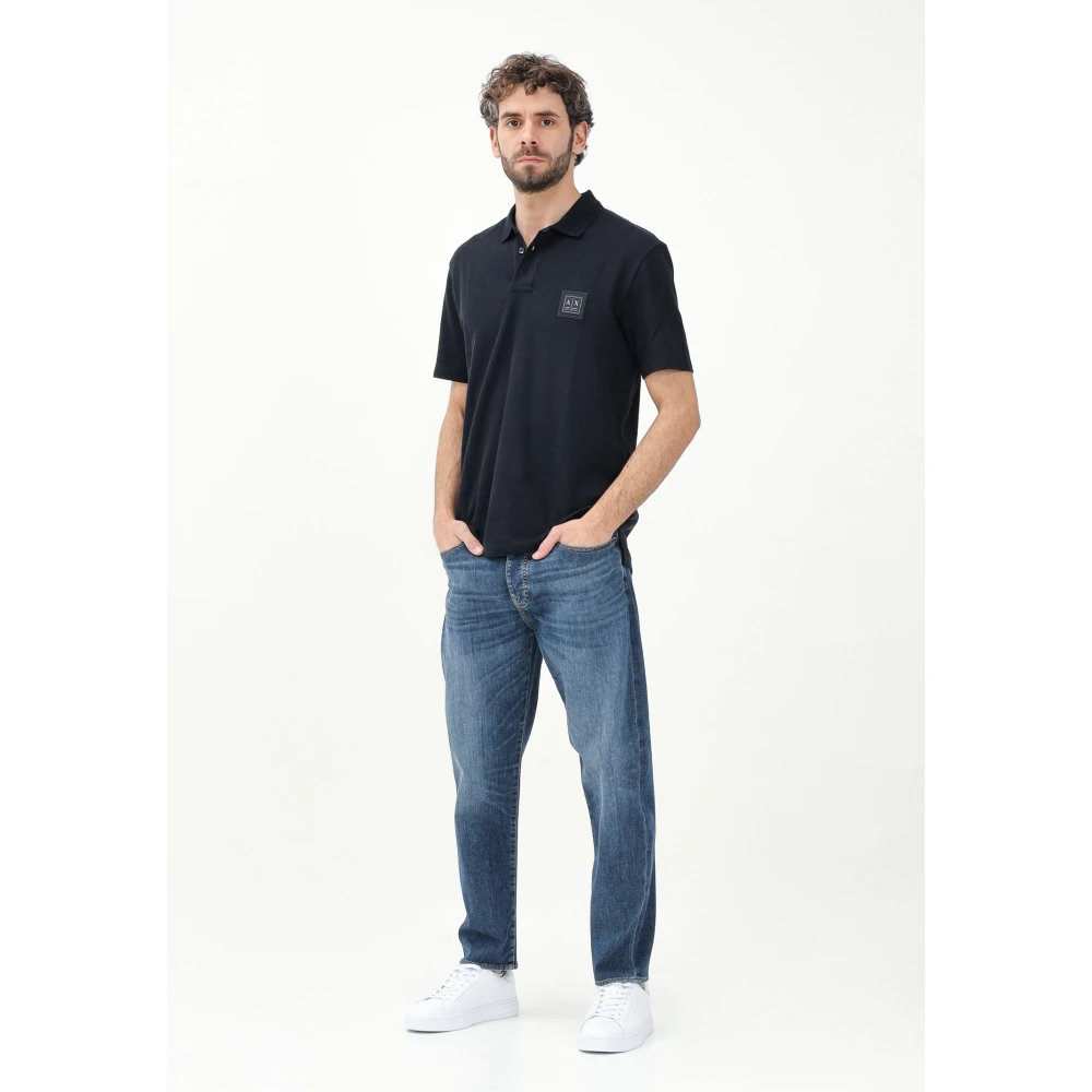 Armani Exchange Heren Regular Fit Denim Jeans Blue Heren