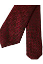 cravate-en-soie-rouge-a-motif-ajustable-pour-homme