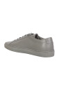 baskets-en-cuir-gris-cobalt-logo-or