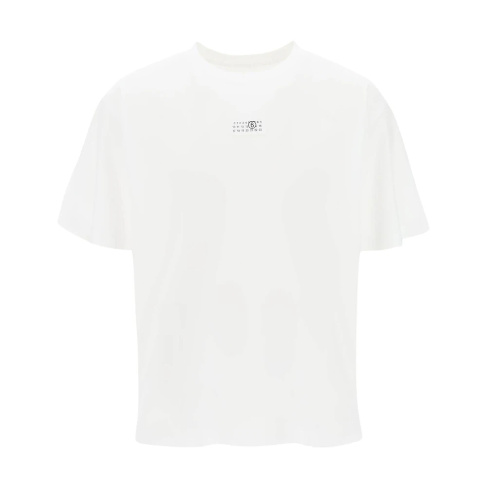 MM6 Maison Margiela Sweatshirt T-Shirt Combo White Heren