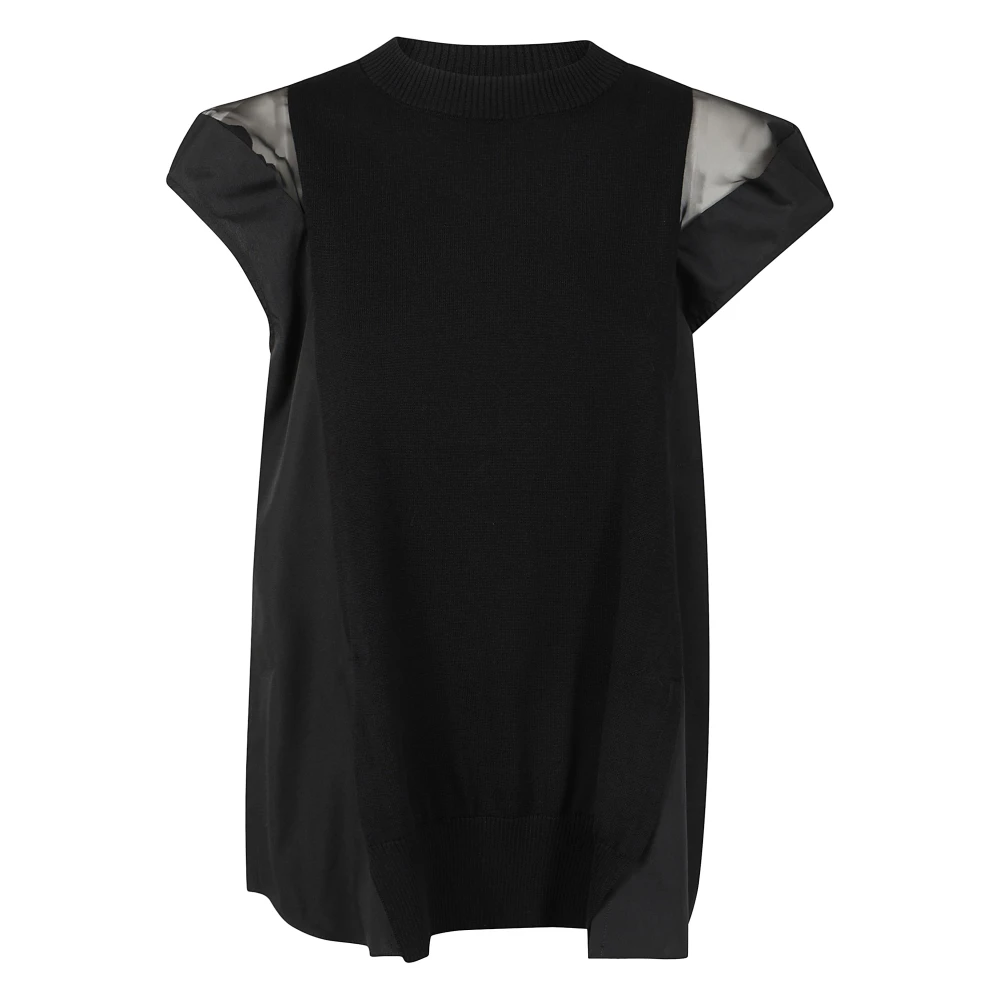 Knitwear > Round-neck Knitwear - - Sacai - Modalova
