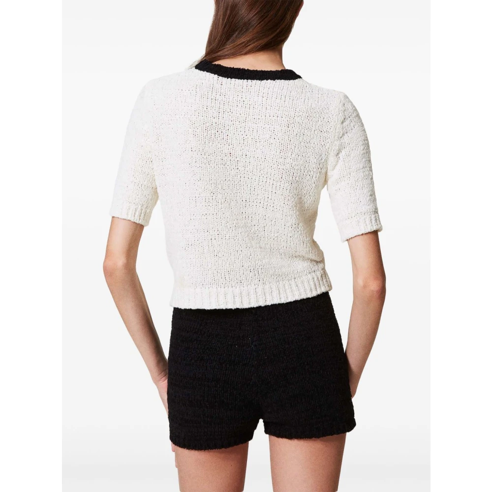 Twinset Witte Sweater Set Stijlvol White Dames