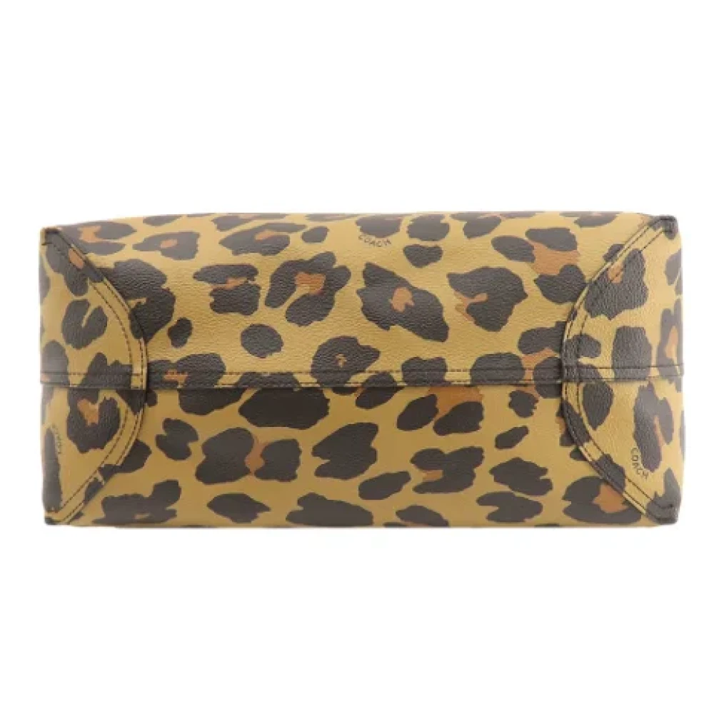 Coach Pre-owned Plastic totes Brown Dames