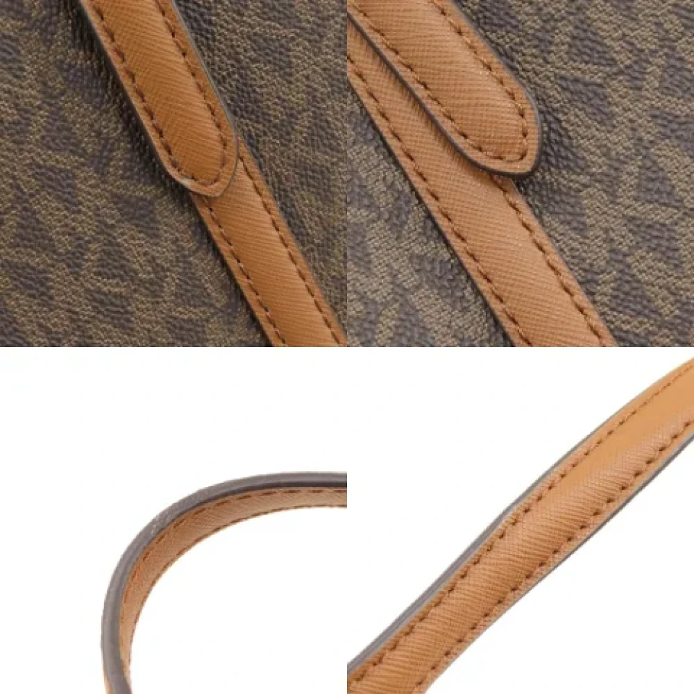 Michael Kors Pre-owned Fabric totes Brown Dames