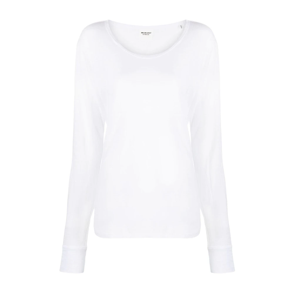 Isabel Marant Étoile Witte Zeline Tee Shirt White Dames