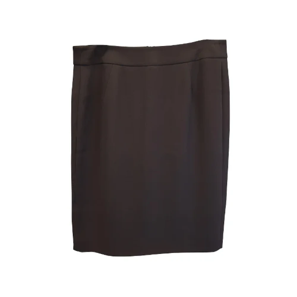 Armani Pre-owned Silk bottoms Brown Dames