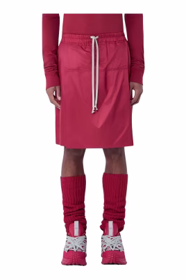 drawstring-midi-kilt-shorts