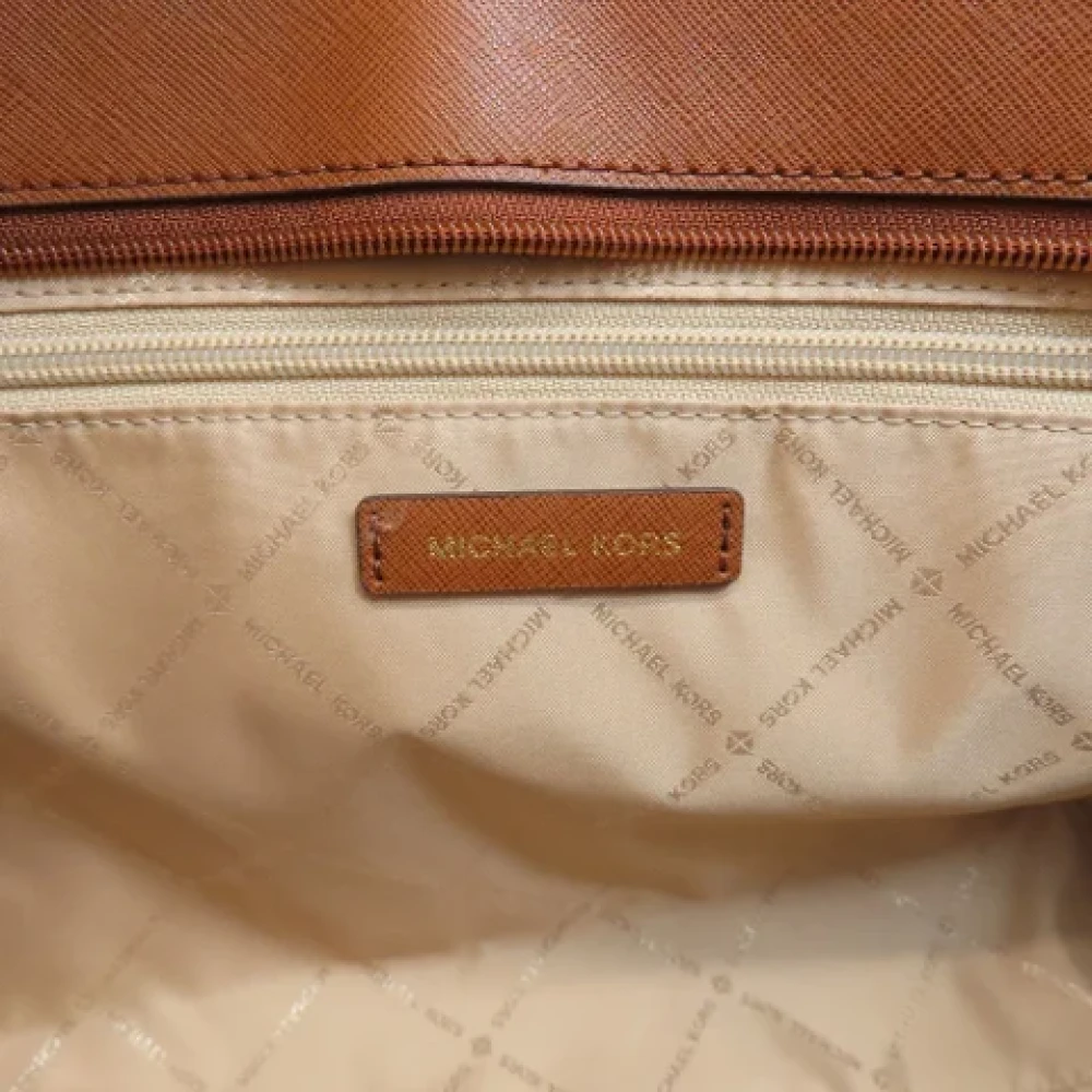 Michael Kors Pre-owned Plastic totes Brown Dames