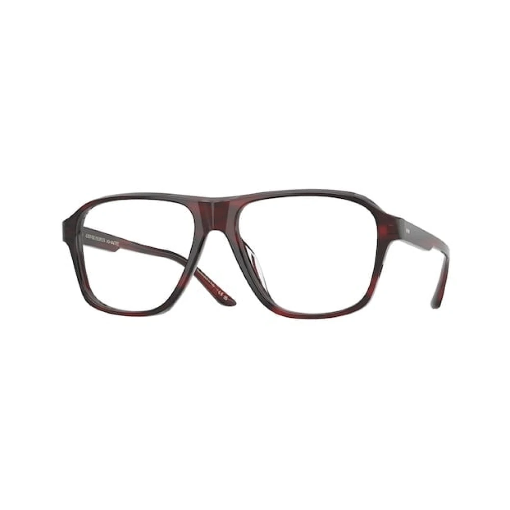 Oliver Peoples Donna Rosso Ov5584u 1978Rx 1675 Montature Da Vista Acetato Trasparente Pilot Normale - Immagine 3