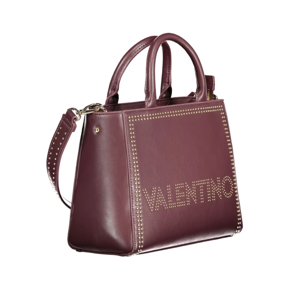 Valentino by Mario Valentino Rode Polyethyleen Handtas | Stijlvol Model Red Dames