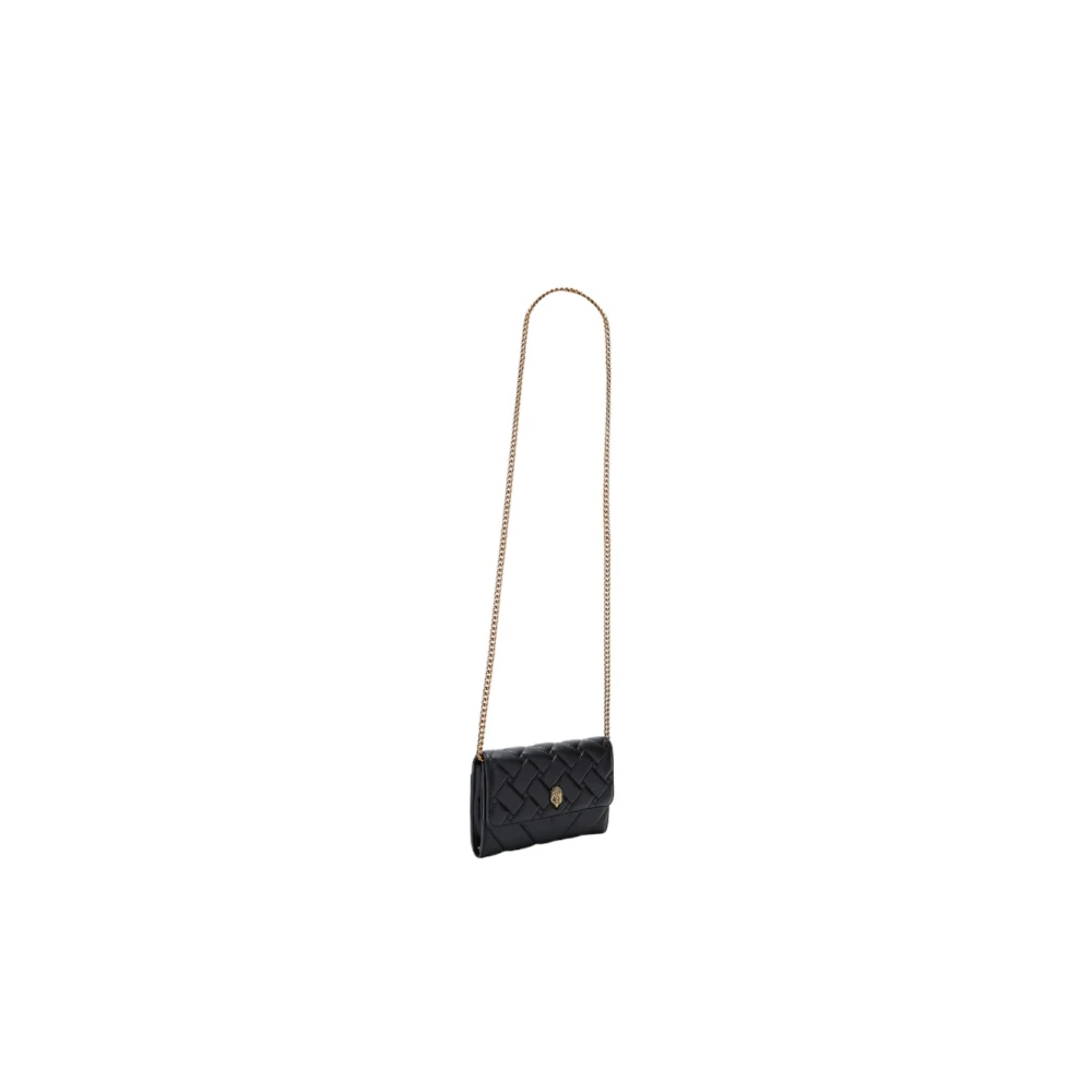 Kurt Geiger Stijlvolle Leren Tas voor Dagelijks Gebruik Black Dames