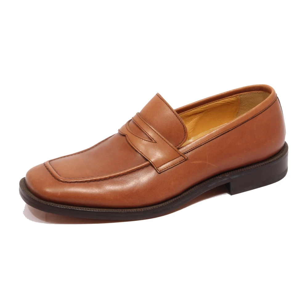 Geox Mannelijk Bruin Vintage Effect Loafer Schoen