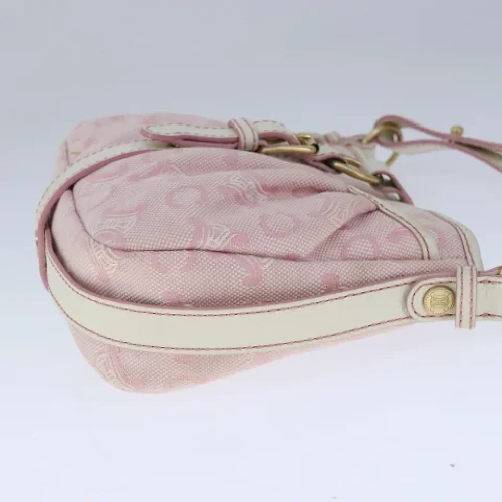 Celine Vintage Pre-owned Canvas celine-bags Pink Dames