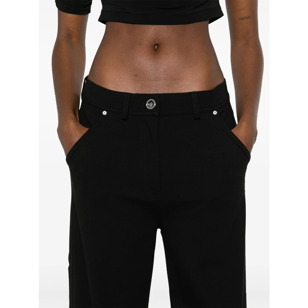 pinko Elegante Zwarte Limousine Broek Black Dames
