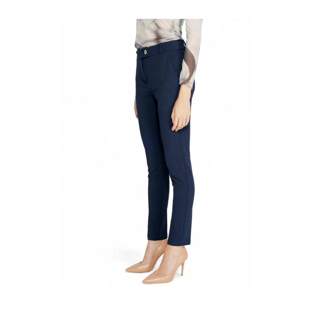 RINASCIMENTO Polyester Blend Jeans & Broeken Blue Dames