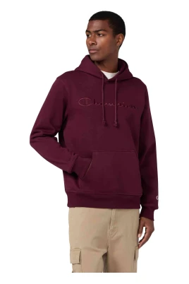 Icons Broderad Sweatshirt med Ton-i-Ton Logotyp