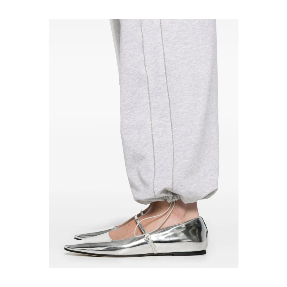 PESERICO Grijze Elegante Broek Gray Dames