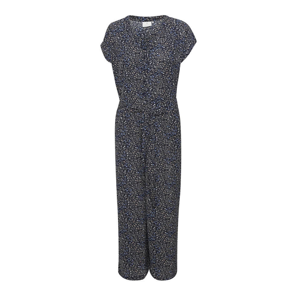 Kaffe Jumpsuit Broek Middernacht Marine Blue Dames