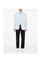 blue-button-up-shirt-with-pony-motif