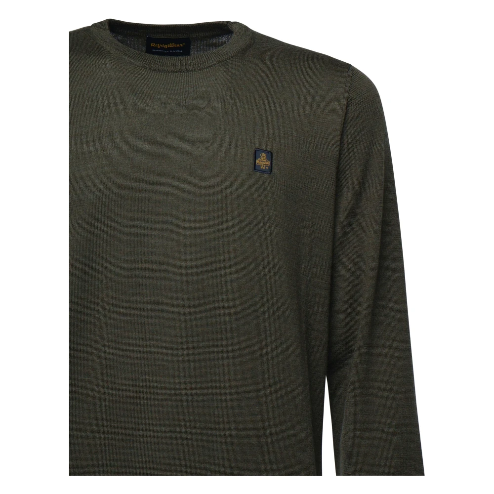 RefrigiWear Groene Gebreide Trui Ultra-Licht Ademend Green Heren