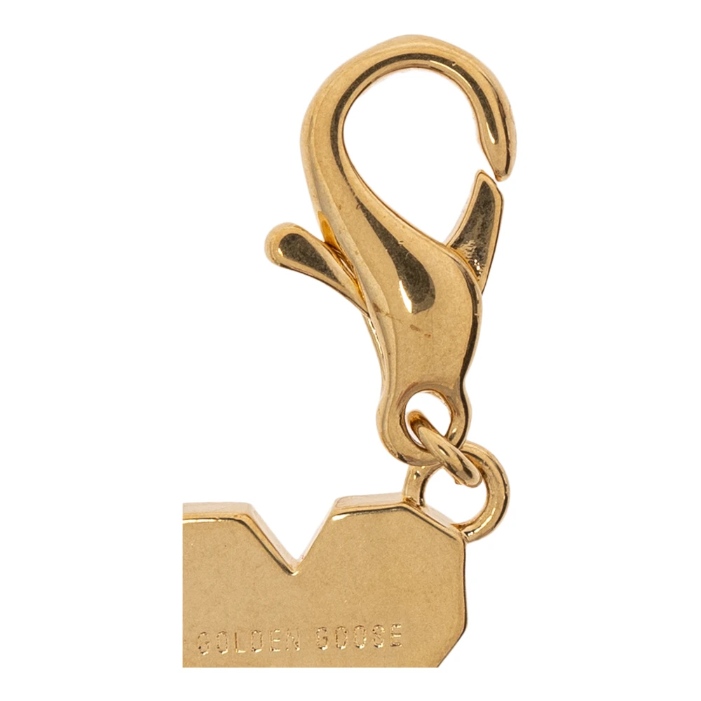 Golden Goose Hartvormige Hanger Yellow Unisex