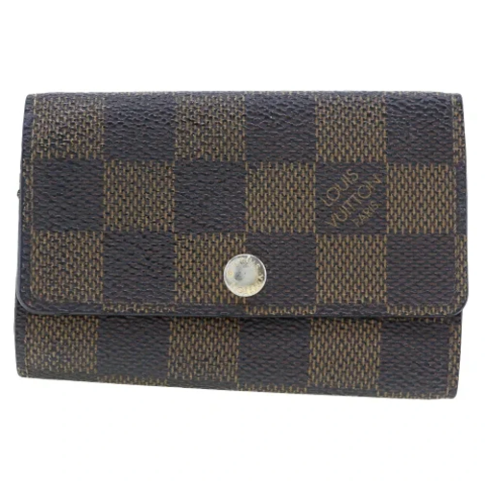Louis Vuitton Vintage Pre-owned Canvas key-holders Brown Dames
