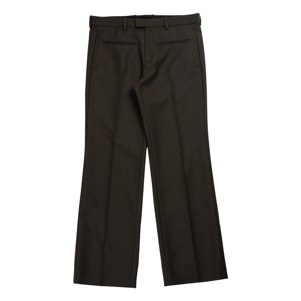 Courrèges Retro Twill Broek in Bruin Brown Heren
