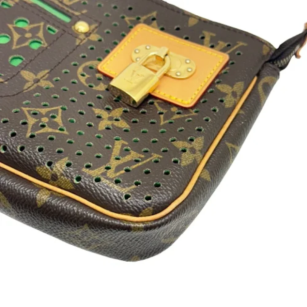 Louis Vuitton Vintage Pre-owned Plastic louis-vuitton-bags Brown Dames