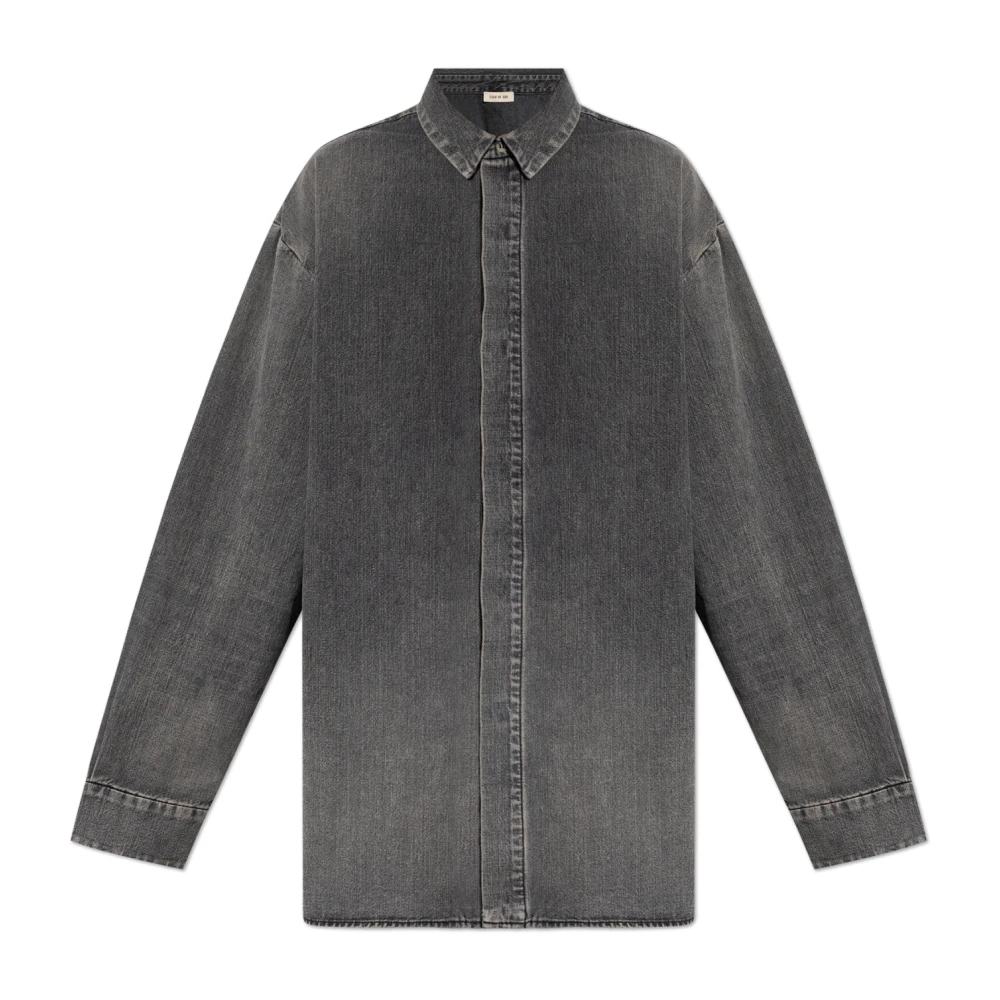 Fear Of God Denim overhemd Gray Dames