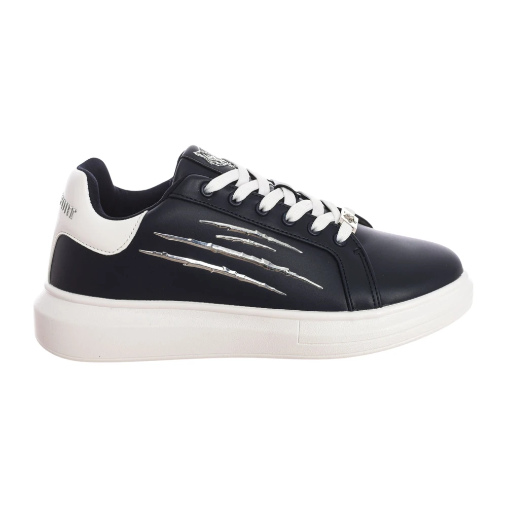 Plein Sport Men's Blue Skateboarding, 6 Uk, Sporty Mid-Top Trainers