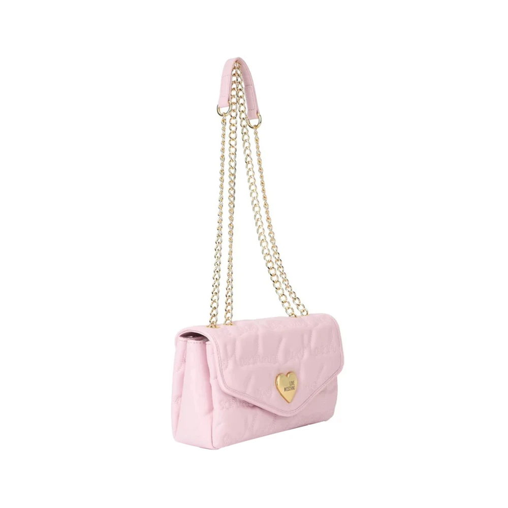 Moschino Roze Schoudertas Chic en Eigentijds Pink Dames