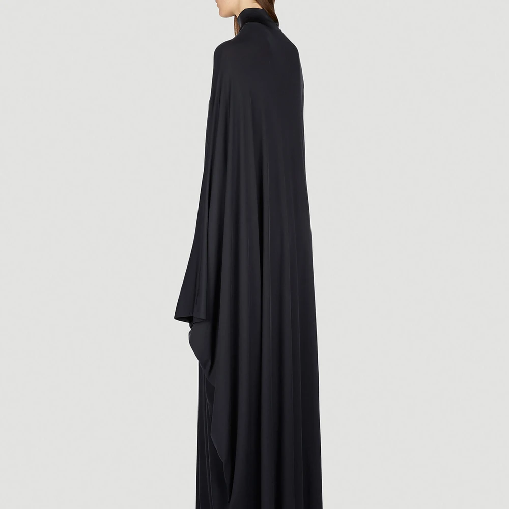 Balenciaga Maxi -jurken Black Dames