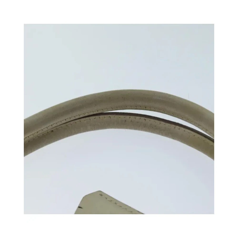 Prada Vintage Pre-owned Nylon prada-bags Beige Dames